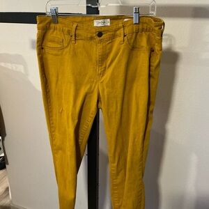 Jessica Simpson Mustard Skinny Jeans